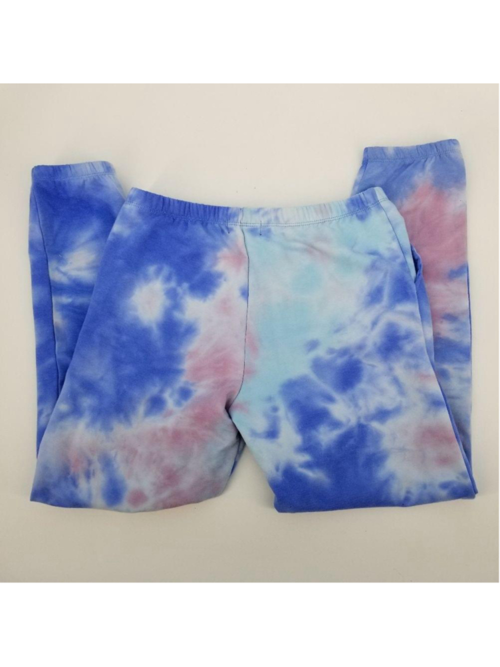 Wildfox Rory Joggers Small NWT Blue Pink Tie Dye Sweatpants Lounge